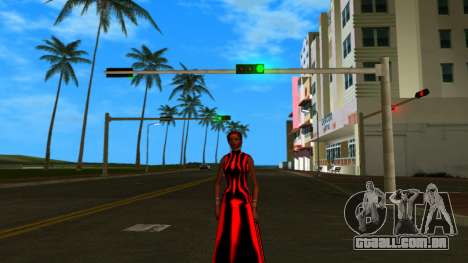 Black Girl Long Hair para GTA Vice City