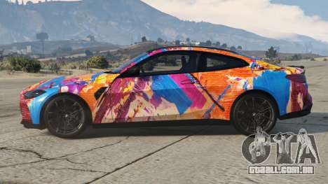 BMW M4 Competition Light Carmine Pink