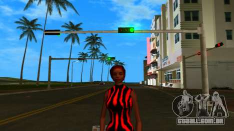 Black Girl Long Hair para GTA Vice City