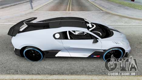 Bugatti Divo Azureish White para GTA San Andreas