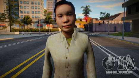 Half-Life 2 Citizens Female v4 para GTA San Andreas