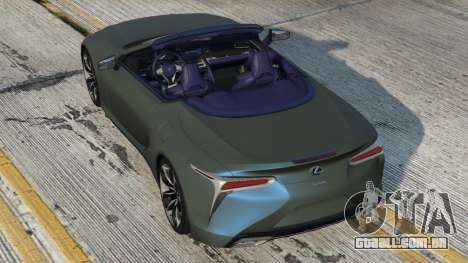 Lexus LC 500 Convertible Faded Jade