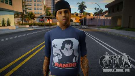 Rambo man para GTA San Andreas