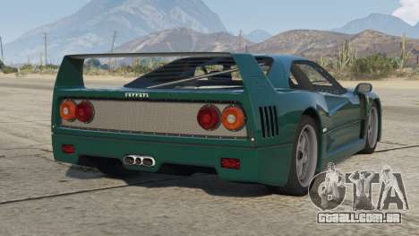 Ferrari F40 Deep Jungle Green