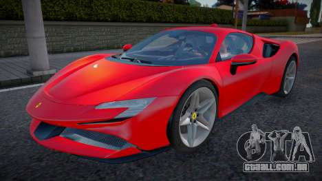 Ferrari SF90 Diamond para GTA San Andreas