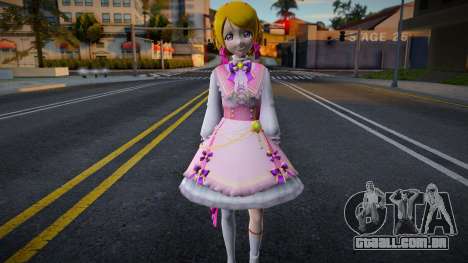 Hanayo Love Live Recolor para GTA San Andreas