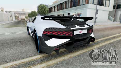 Bugatti Divo Azureish White para GTA San Andreas