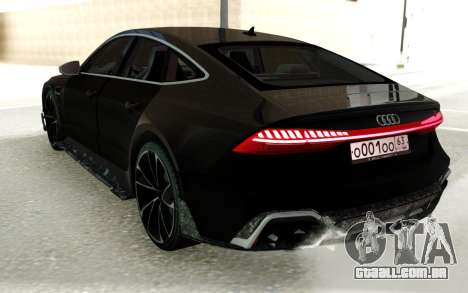 Audi RS7 Sportback 4.0 TFSI MHEV Tip-tronic para GTA San Andreas