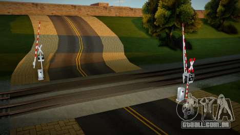 Railroad Crossing Mod Czech v13 para GTA San Andreas