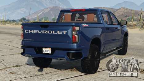 Chevrolet Silverado Prussian Blue