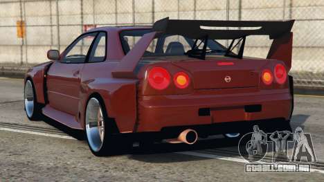 Nissan Skyline Antique Ruby