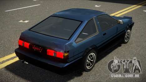 Toyota AE86 ST V1.2 para GTA 4