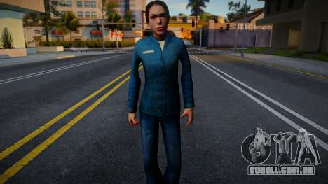 Half-Life 2 Citizens Female v5 para GTA San Andreas