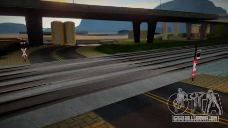 Railroad Crossing Mod Slovakia v11 para GTA San Andreas