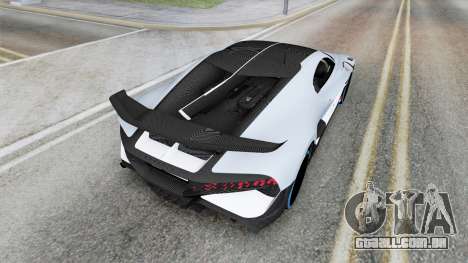 Bugatti Divo Azureish White para GTA San Andreas