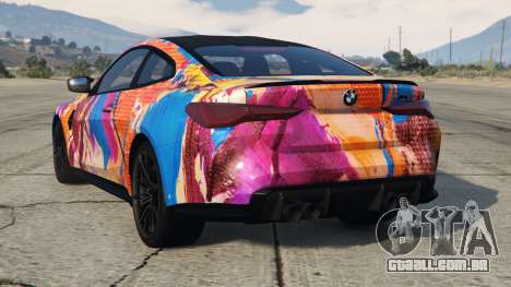 BMW M4 Competition Light Carmine Pink