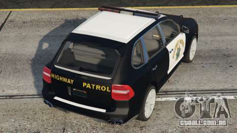 Porsche Cayenne California Highway Patrol