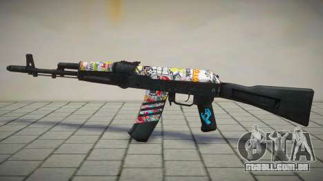 BOMBING Ak47 para GTA San Andreas