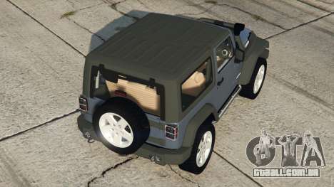 Jeep Wrangler Rubicon (JK) Slate Gray