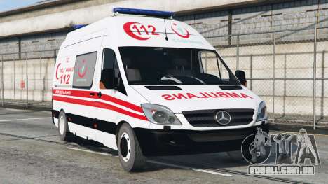 Mercedes Sprinter Turkish Ambulance