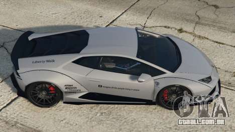 Lamborghini Huracan Liberty Walk Tower Gray