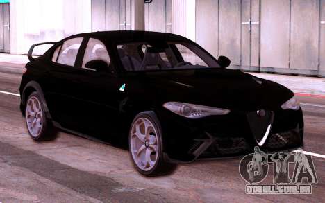 Alfa Romeo Giulia Veloce 280 HP 2022 para GTA San Andreas