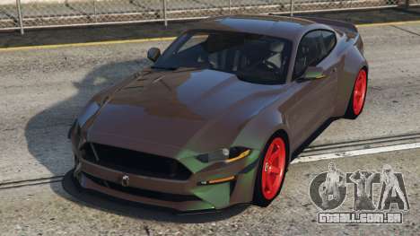 Ford Mustang GT Gray-asparagus