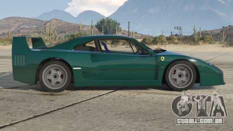 Ferrari F40 Deep Jungle Green