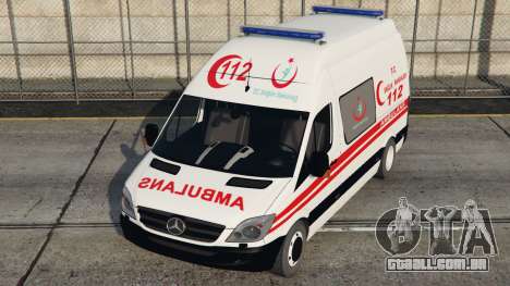 Mercedes Sprinter Turkish Ambulance