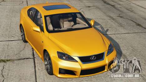 Lexus IS F (XE20) Lightning Yellow