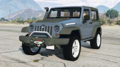 Jeep Wrangler Rubicon (JK) Slate Gray [Add-On] para GTA 5