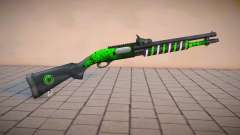 Green Chromegun Toxic Dragon by sHePard para GTA San Andreas