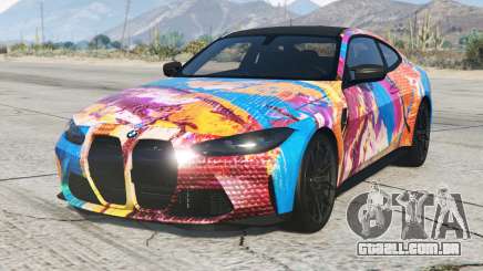 BMW M4 Competition Light Carmine Pink para GTA 5