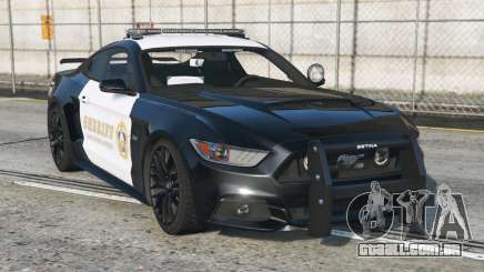 Ford Mustang GT Fastback Sheriff [Replace] para GTA 5
