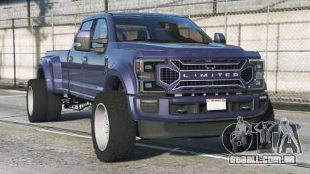 Ford F-450 Limited Purple Navy [Replace] para GTA 5