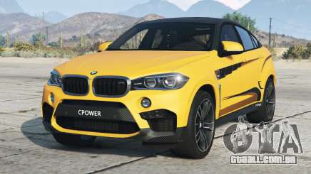 BMW X6 M (F86) Sunglow [Replace] para GTA 5