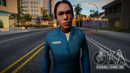 Half-Life 2 Citizens Female v5 para GTA San Andreas