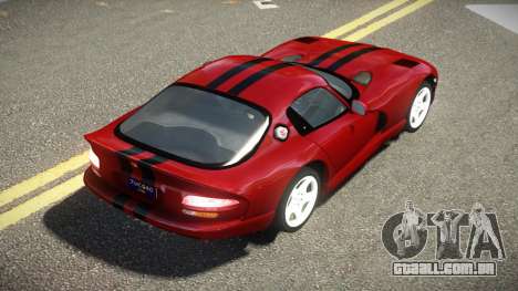 Dodge Viper X-GT V1.0 para GTA 4