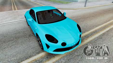 Alpine A110 para GTA San Andreas