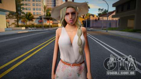 Sexy girl short para GTA San Andreas