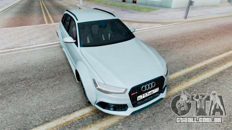 Audi RS 6 Granny Smith para GTA San Andreas