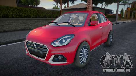 Suzuki Dzire para GTA San Andreas