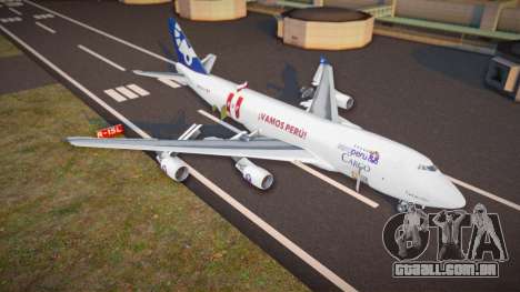 Boeing 747-400ERF AeroPeru para GTA San Andreas