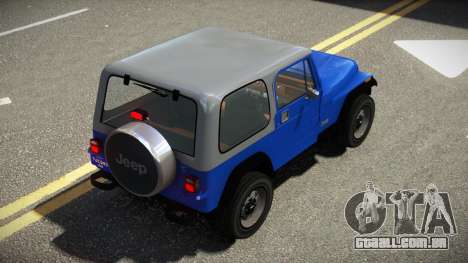 1998 Jeep Wrangler para GTA 4