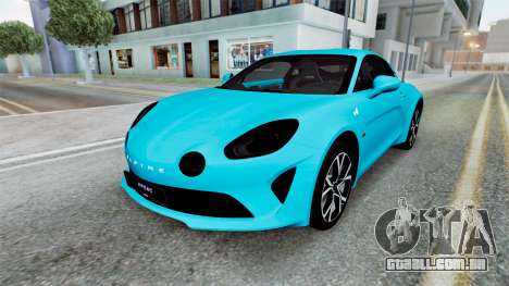 Alpine A110 para GTA San Andreas