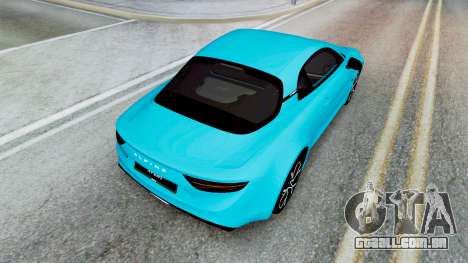 Alpine A110 para GTA San Andreas