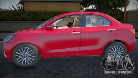 Suzuki Dzire para GTA San Andreas