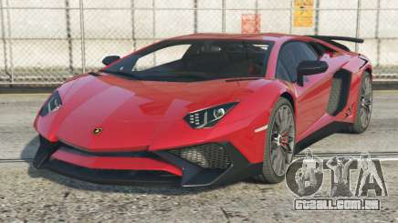 Lamborghini Aventador Imperial Red para GTA 5